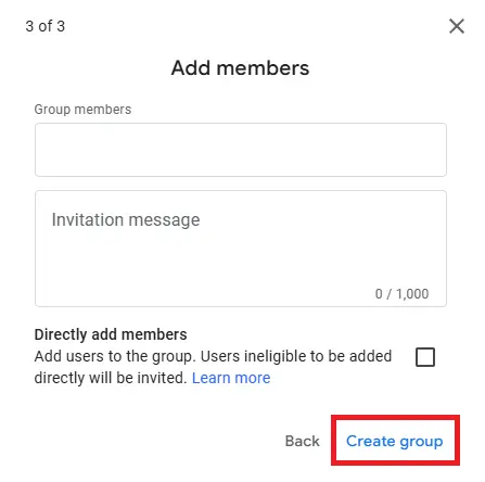 Google Groups setup guide